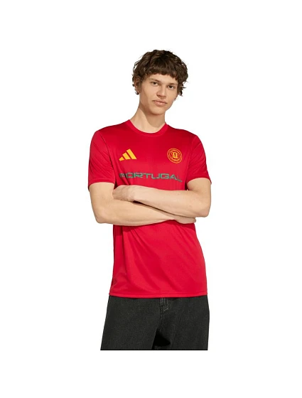 Pánské tričko adidas Portugal 26 Away Jersey red KH2310 pánské