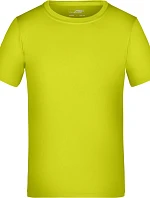 Daiber JN 358K Dětské žerzejové sportovní tričko 02.358K acid yellow