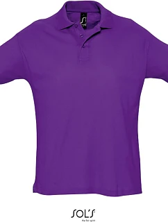 SOL'S Summer II Piqué polo 25.1342 dark purple