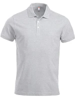 Clique Classic Lincoln S/S Pánské piqué polo z těžké bavlny 67.8244 ash Clique Classic Lincoln S/S Pánské piqué polo z těžké bavlny 67.8244 ash