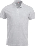 Clique Classic Lincoln S/S Pánské piqué polo z těžké bavlny 67.8244 ash