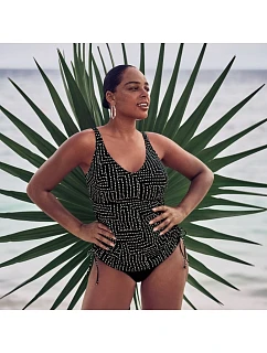 Style Malaika Top tankini - horní díl 8851-1 black - RosaFaia