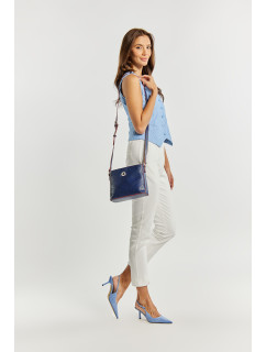Monnari Bags Dámská kabelka se zajímavým vzorem Navy Blue