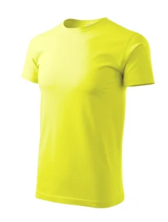 Heavy New tričko unisex neon yellow