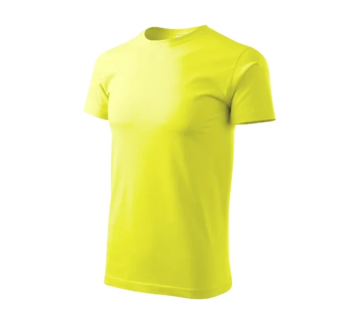 Heavy New tričko unisex neon yellow