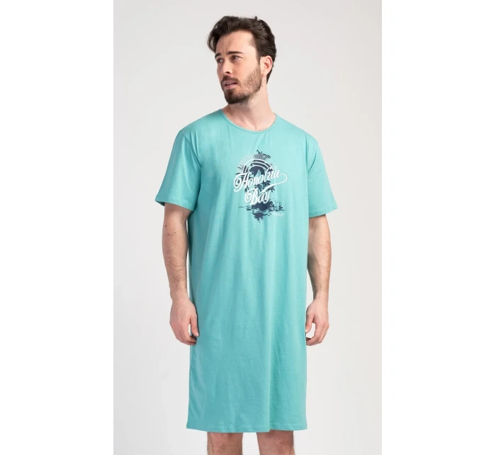 Pánská noční košile s krátkým rukávem model 19527384 - Vienetta MAN