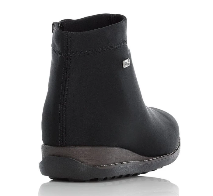 Černé zateplené dámské boty Rieker W 98251-00 dámské