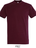 SOL'S Imperial Tričko z těžké bavlny 25.1500 burgundy