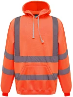 05 HiVis mikina s kapucí hi vis orange model 22501842 - Yoko