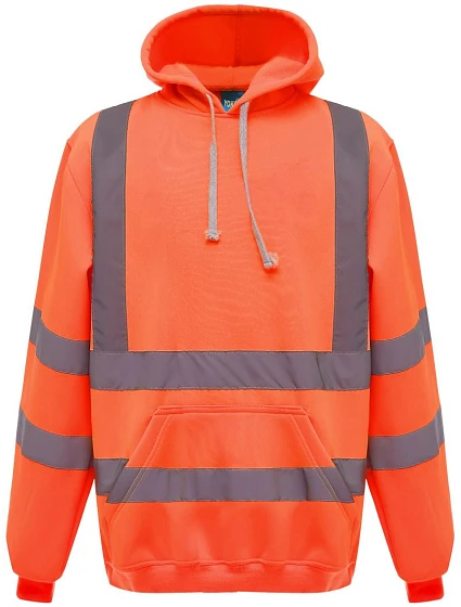 Yoko HVK 05 Hi-Vis mikina s kapucí 79.VK05 hi vis orange Yoko HVK 05 Hi-Vis mikina s kapucí 79.VK05 hi vis orange