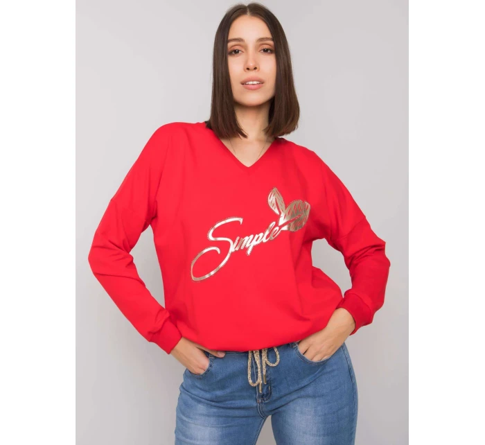 Halenka RV BZ 7276.77 červená