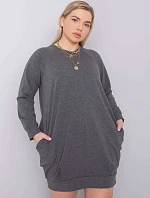 Šaty RV SK 6296.99 tmavě šedá