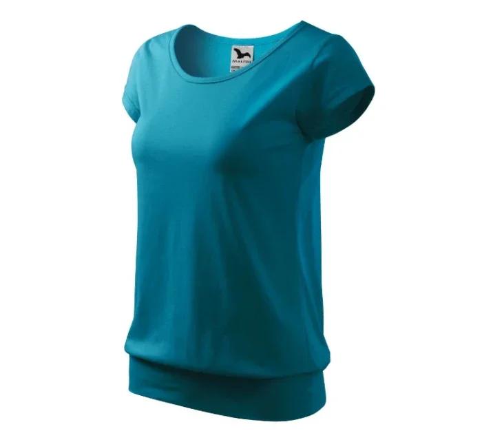 City tričko dámské tmavý tyrkys City tričko dámské tmavý tyrkys