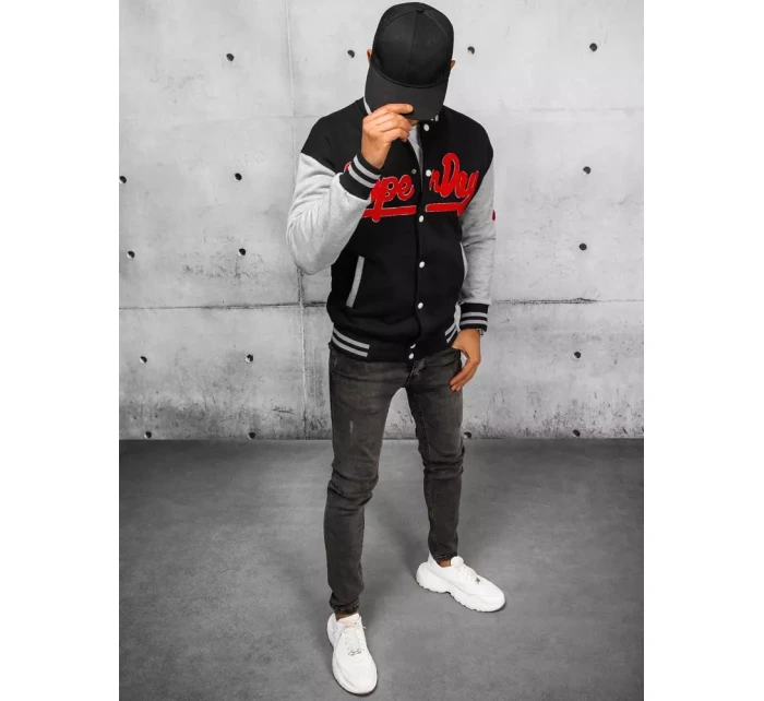 Pánská mikina na zip černá Dstreet model 21966759 - FashionStreet
