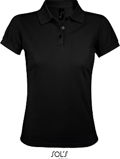 SOL'S Prime Women Dámské piqué polo z těžké bavlny model 22409488 black