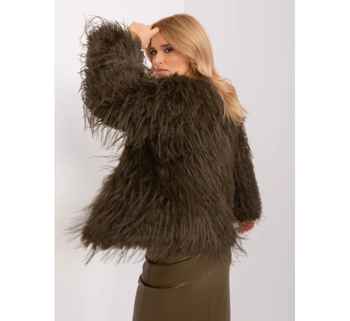 Kurtka AT KR model 19069202 khaki - FPrice Kurtka AT KR model 19069202 khaki - FPrice