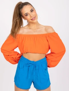 Šortky D73761M61531KA modré