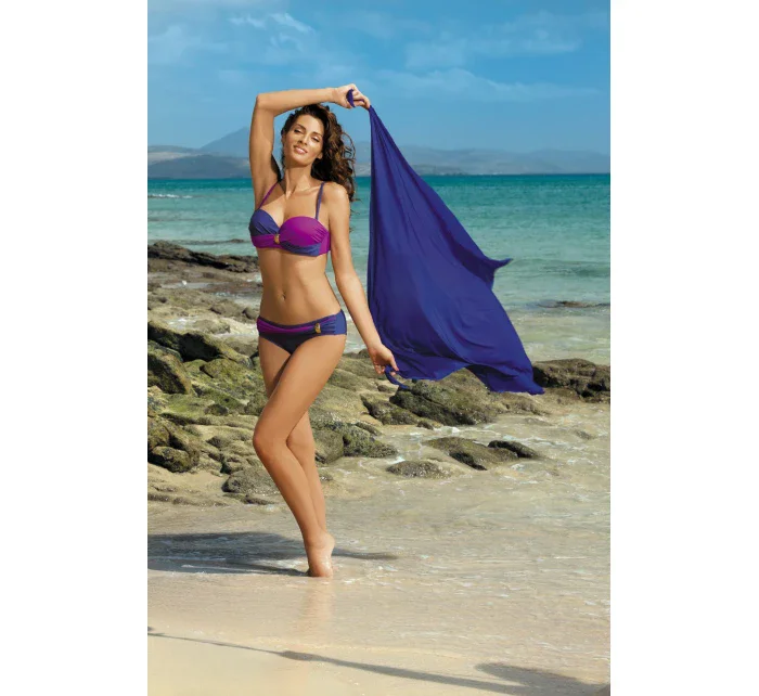 Liliana Royal plavky Královská modrá s tmavě růžovou (13)  model 17575953 - Marko