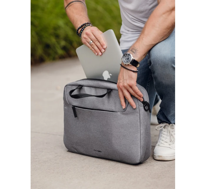 Pánská taška na notebook Vuch Mailo Grey