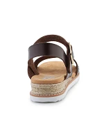 Dámské sandály Desert Kiss-Sunny Flair W 114143-CHOC hnědé - Skechers Dámské sandály Desert Kiss-Sunny Flair W 114143-CHOC hnědé - Skechers