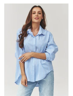 Košile s dlouhým rukávem  model 223361 Makadamia