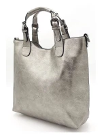 Komfortní stříbná dámská kabelka J3L9S - Ines Delaure