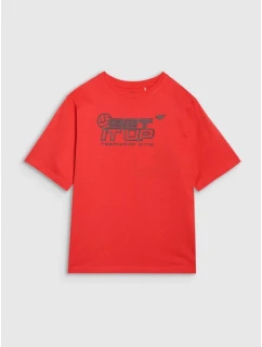 Dětské tričko oversize s potiskem 4F 4FJRSS25TTSHU3296-62S