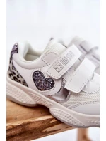 Dětská sportovní obuv na suchý zip Big Star model 21599086 Bíle - Big Star Shoes Dětská sportovní obuv na suchý zip Big Star model 21599086 Bíle - Big Star Shoes