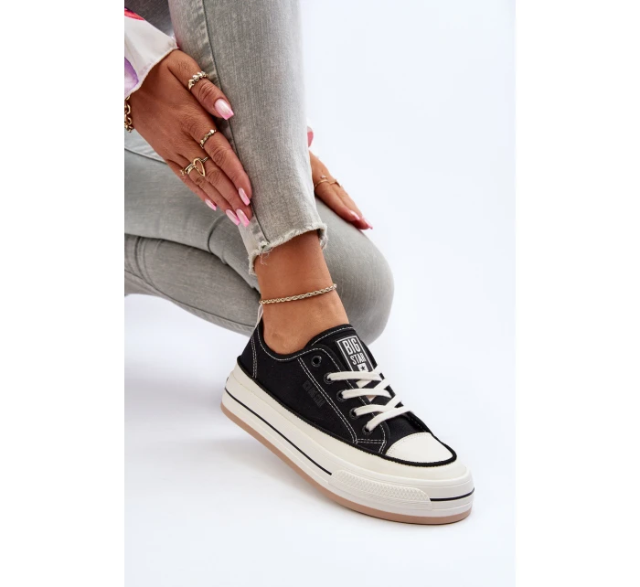 Dámské tenisky Big Star model 21653765 Černé - Big Star Shoes Dámské tenisky Big Star model 21653765 Černé - Big Star Shoes