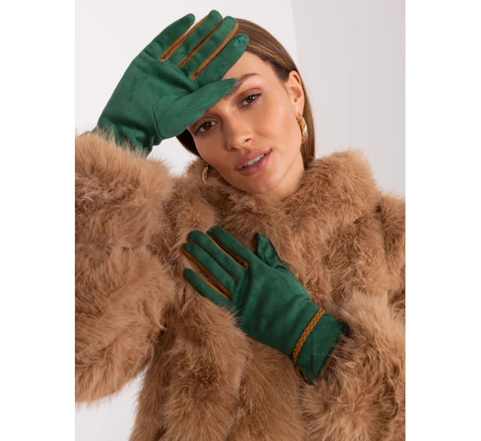 Rukavice AT RK 238601.98 tmavě zelená