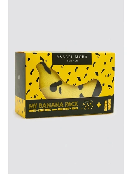 Sada Ysabel Mora 20474 – boxerky + ponožky, velikosti M–2XL/41–46