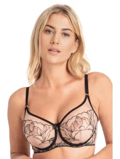 Dámská podprsenka Irina model 20993881 black - Samanta