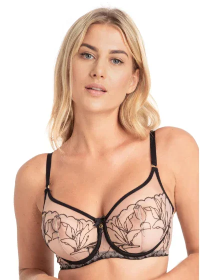 Dámská podprsenka Irina model 20993881 black - Samanta