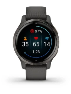 Hodinky   Silver Graphite model 21836221 - Garmin