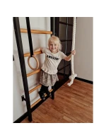 DŘEVĚNÝ KOVOVÝ GYMNASTICKÝ ŽEBŘÍK S DŘEVĚNOU HRAZDOU A PŘÍSLUŠENSTVÍM BENCHK 221B A076 DŘEVĚNÝ KOVOVÝ GYMNASTICKÝ ŽEBŘÍK S DŘEVĚNOU HRAZDOU A PŘÍSLUŠENSTVÍM BENCHK 221B A076