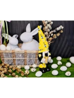 GHOST GNOM BABY 25CM jarní dekorace dětské