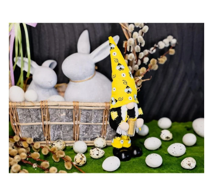 GHOST GNOM BABY 25CM jarní dekorace dětské