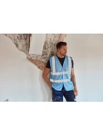 Yoko HVW 120 Hi-Vis síťovaná bezpečnostní vesta 79.W120 grey Yoko HVW 120 Hi-Vis síťovaná bezpečnostní vesta 79.W120 grey