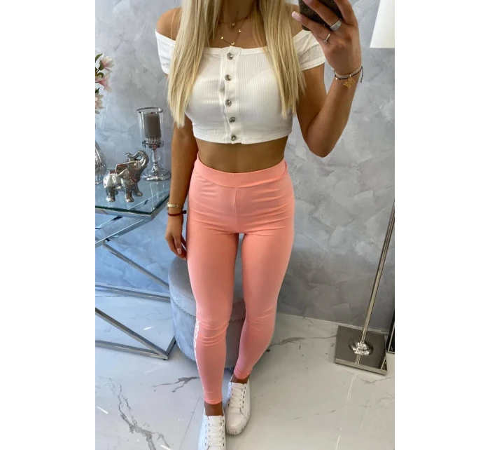 Brooklyn meruňkové legíny kalhoty Brooklyn meruňkové legíny kalhoty