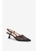 Lodičky S A Černé model 21689250 - Boto Lodičky S A Černé model 21689250 - Boto