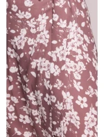 model 21154666 Zavinovací maxi šaty s potiskem model 2 - STYLOVE