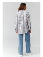 Košile s dlouhým rukávem  model 224092 Makadamia