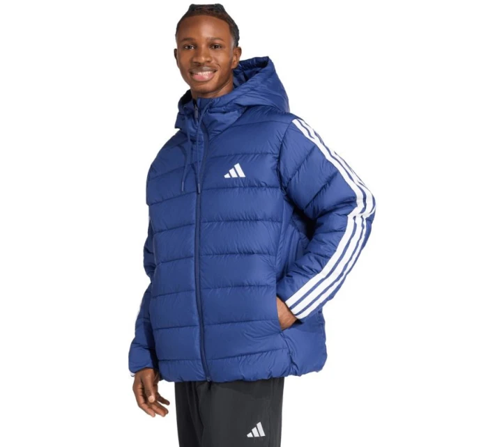 Pánská bunda adidas Essentials CLIMAWARM 3-Stripes modrá JX7771 pánská Pánská bunda adidas Essentials CLIMAWARM 3-Stripes modrá JX7771 pánská