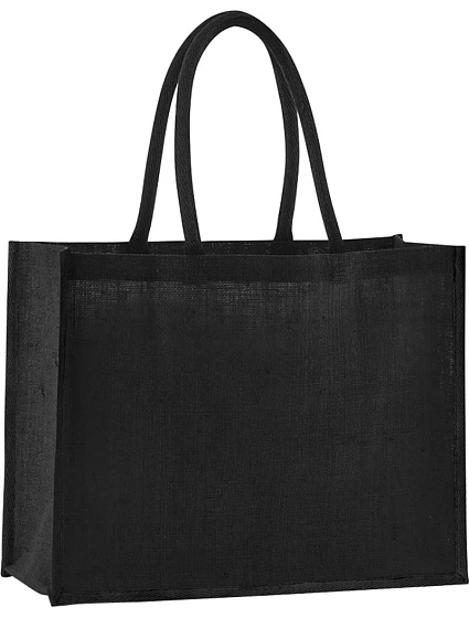 Westford Mill W 470 Jutová nákupní taška "Classic" 50.0470 black/black Westford Mill W 470 Jutová nákupní taška "Classic" 50.0470 black/black