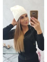 Dámská čepice Irmina K333 ecru Dámská čepice Irmina K333 ecru