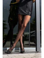 Punčocháče Nashmiri 15 DEN Black - LivCo Corsetti