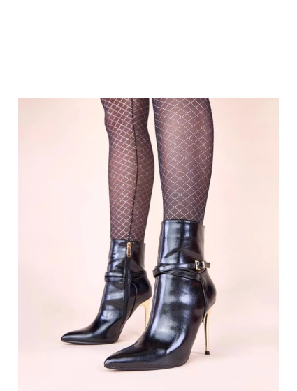 Boty na podpatku model 221028 Solea Boty na podpatku model 221028 Solea