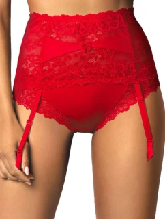 Dámský podvazkový pás 053/3 Carmela red - MAT