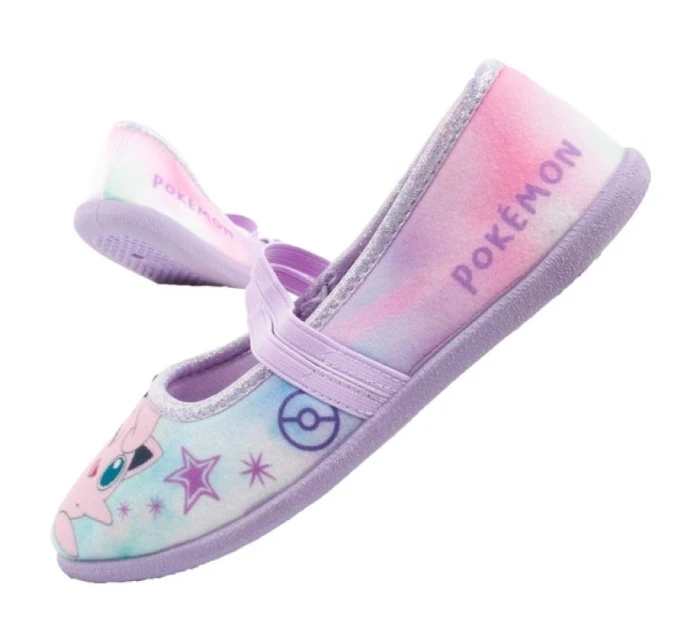 Leomil dětské boty baleríny pantofle pro dívky Pokemon