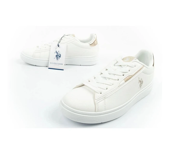 Polo dámské sportovní boty tenisky módní pohodlné bílé dámské model 22115774